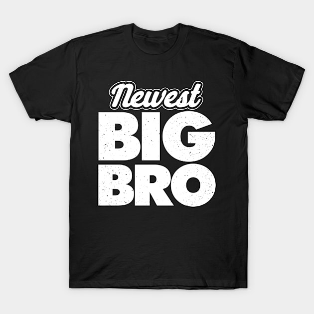 Newest big bro funny Brother gift idea T-Shirt by swissles